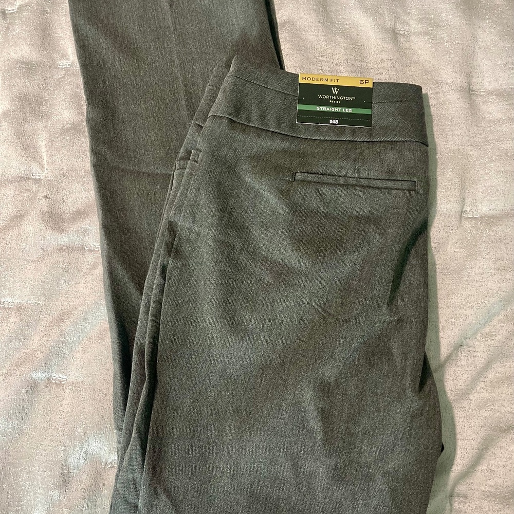 NWT Worthington pants Sz 6 Petite